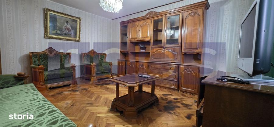 Apartament cu 3 camere decomandat, mobilat în Vitan