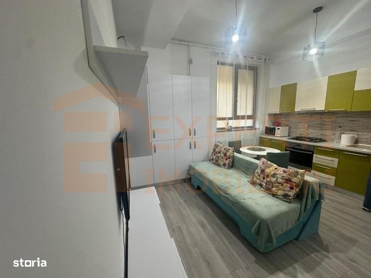 Apartament cu 2 camere semidecomandat în Central