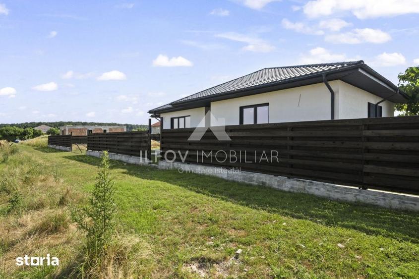 Casa 142mp, 750mp teren, Ghermanesti Snagov, padure, utilitati - 11