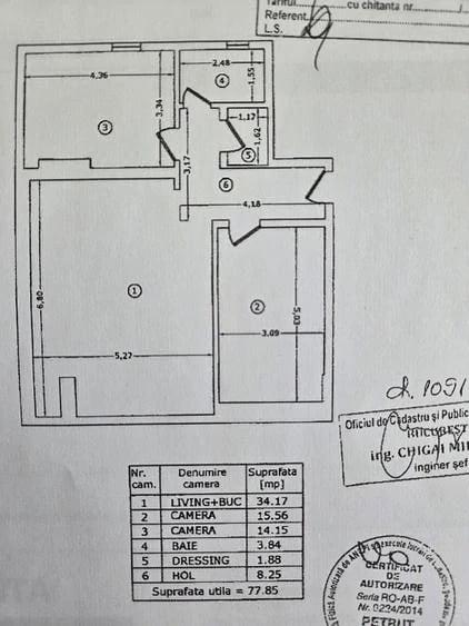 Apartament 3 camere - Gorjului, bloc nou, langa Parcul Liniei - 8