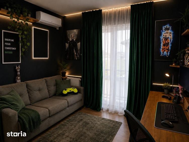 Vila individuala 126 mp construiti, mobilata si utilata modern Chiajna - 15