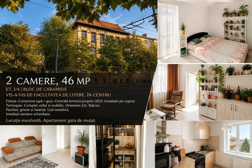 Apartament cu 2 camere în Central