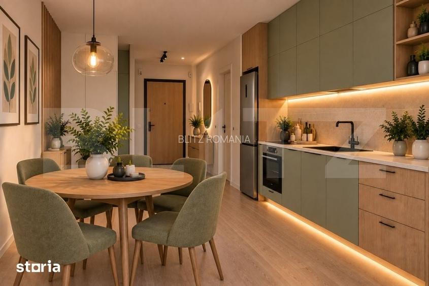 Apartament 2 camere, 59 mp, zona Lunca Cetatuii