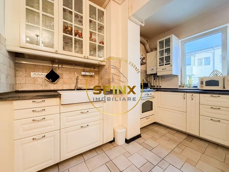 Apartament cu 3 camere semidecomandat, mobilat în Popești-Leordeni