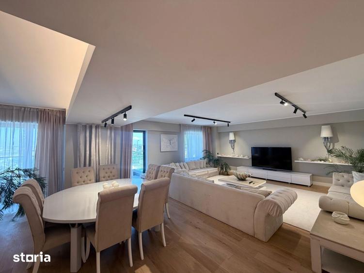 Apartament cu 4 camere, mobilat în Pipera