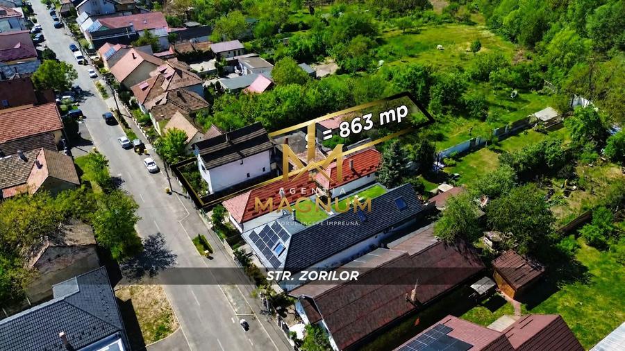 Casă individuală cu 4 camere cu Canalizare în Central