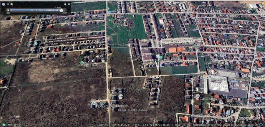 Teren Construcții intravilan de 1160 mp, în Bragadiru
