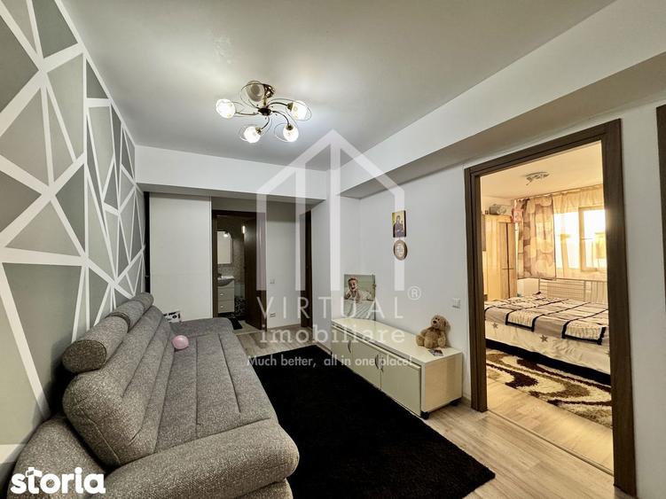 Apartament cu 2 camere decomandat, mobilat în Turnișor