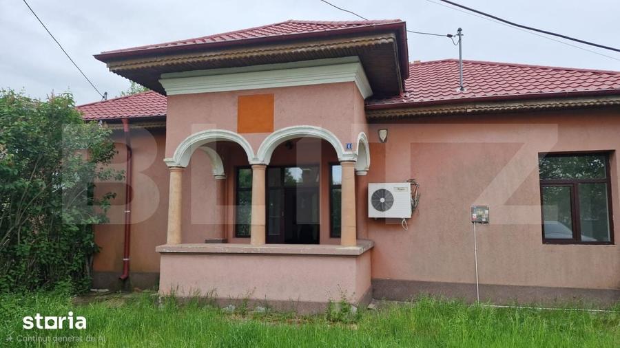 Casă cu 2 camere cu Teren 1138 Mp în Mănești