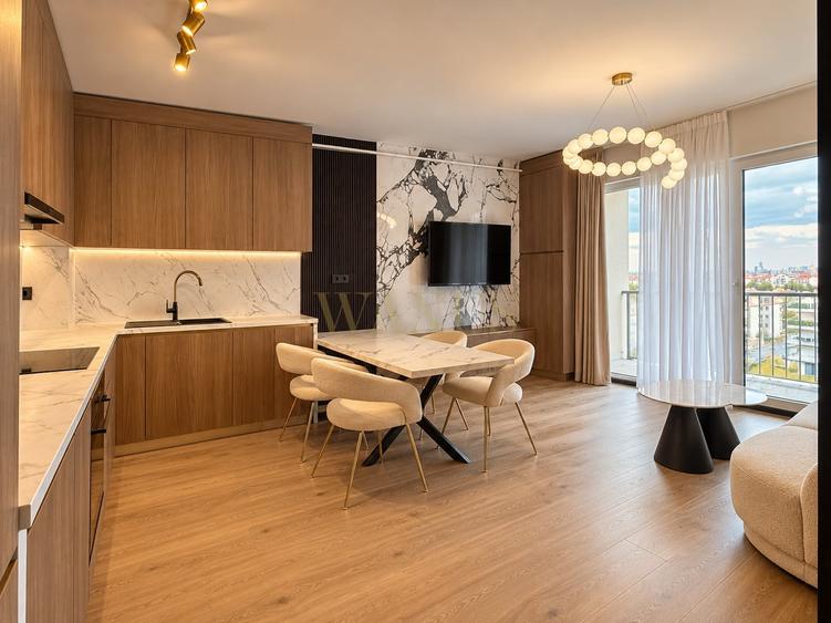 Apartament cu 2 camere semidecomandat, mobilat în Florești