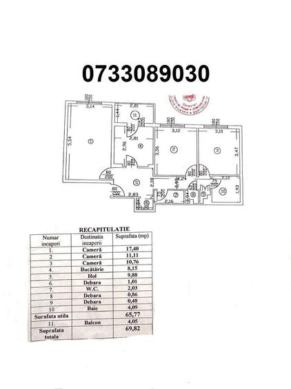 Apartament cu 3 camere decomandat în Drumul Taberei — fotografia 1