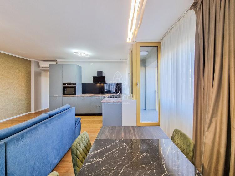 Apartament cu 2 camere semidecomandat, mobilat în Aviației