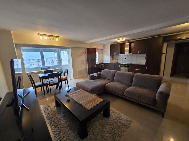Apartament cu 2 camere decomandat, mobilat în Faleza Nord