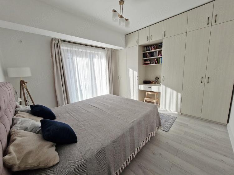 Apartament cu 2 camere decomandat, mobilat în Tunari