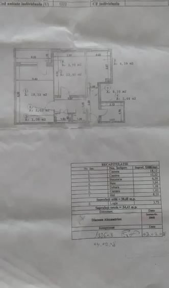 Apartament cu 2 camere decomandat, mobilat în Domenii