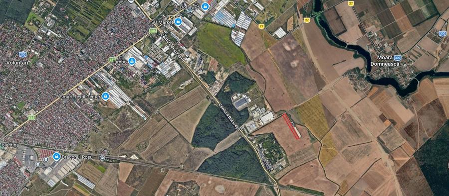 Teren Construcții intravilan de 10000 mp, în Exterior Est