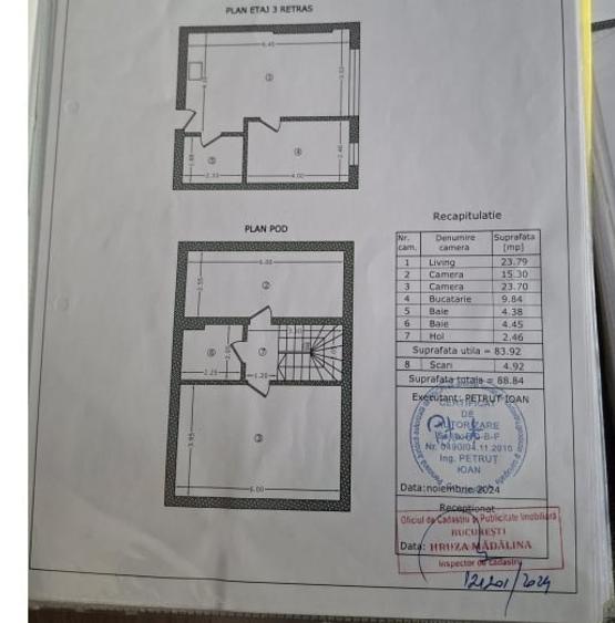 Apartament cu 3 camere decomandat, mobilat în Gorjului