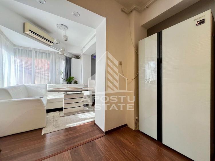 Apartament cu 5 camere decomandat, mobilat în Dorobanților