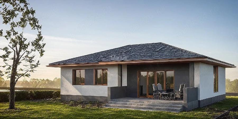 Casa individuala la cheie, teren 525mp
