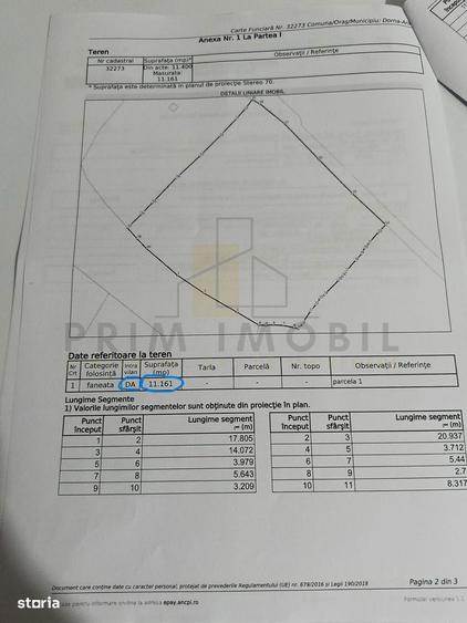 Teren de 11161 mp, în Dorna-Arini
