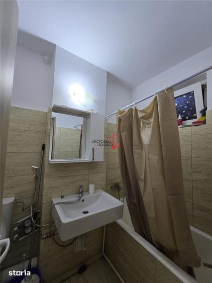 Apartament cu 3 camere semidecomandat în Tei