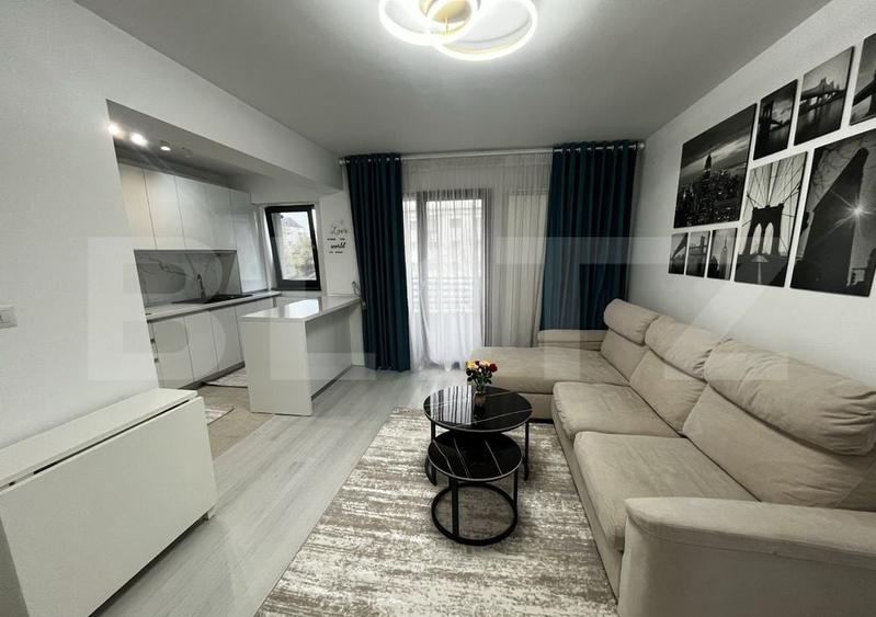 Apartament 2 camere, 50 mp, zona Baza 3 - 5