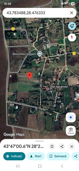 Teren de 1500 mp, în Hagieni