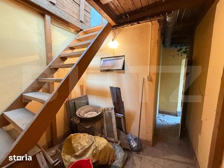 Casă cu 2 camere cu Teren 130 Mp în Cantacuzino