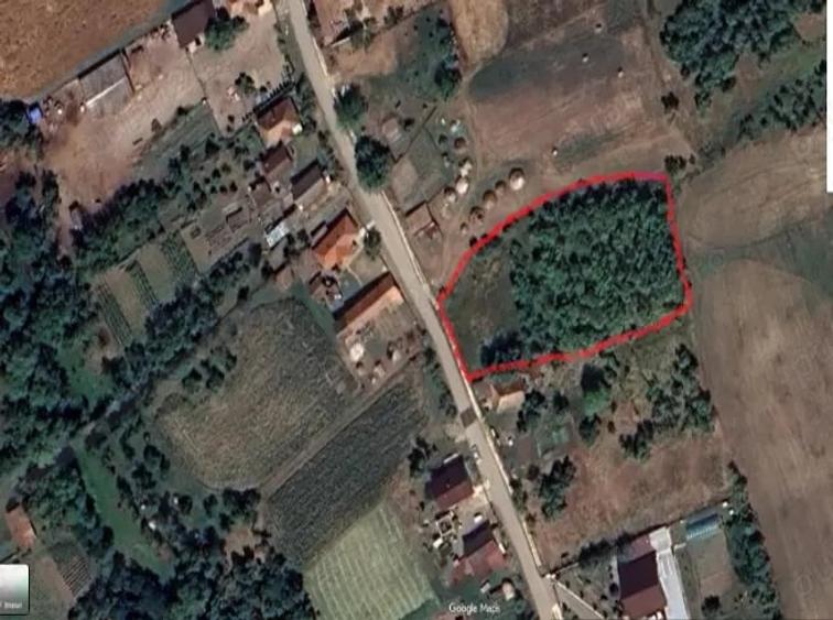 Teren de 2250 mp, în Aluniș