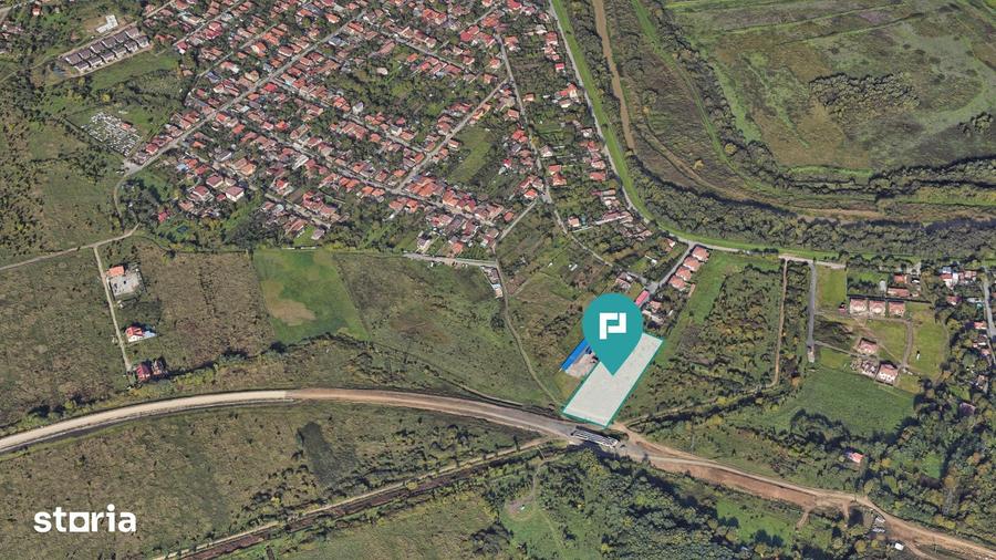 Teren de 6801 mp, în Plopi