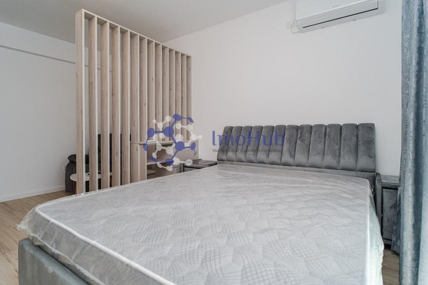 Garsonieră decomandată, mobilată în Bucium