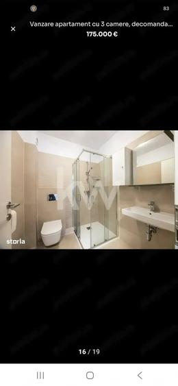 Apartament cu 3 camere decomandat în Tractorul