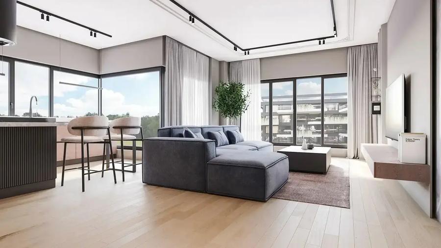 Apartament 3 camere 111.5mp cu gradina Baneasa | finalizat | padure | Stejarii - 7