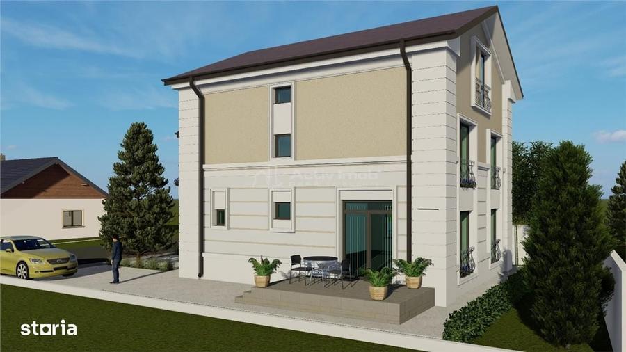Casă cu 4 camere cu Teren 300 Mp în Tunari
