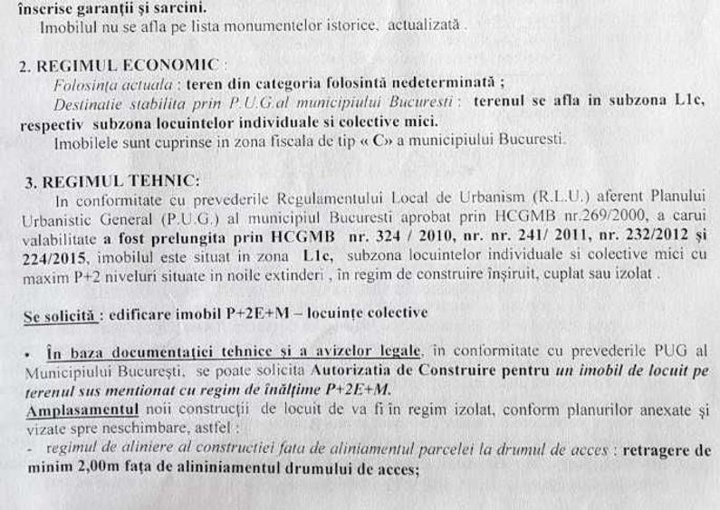 Teren 291 mp Aparatorii Patriei | Drumul Jilavei | P+2+M | POT 45% | intre case - 3