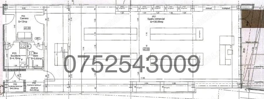 Spațiu comercial, de 174 mp, în 1 Decembrie
