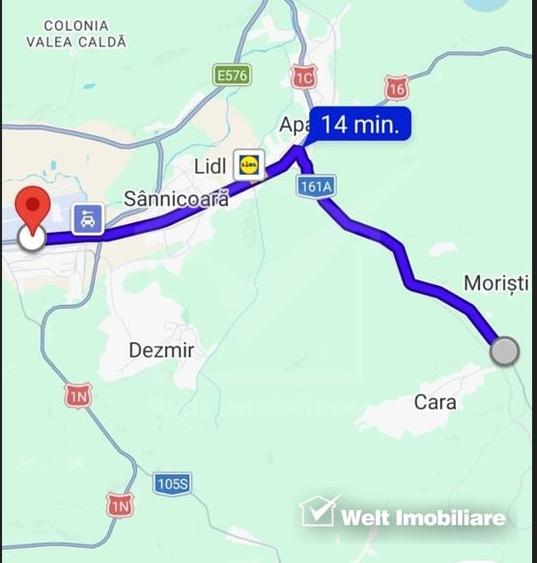 Casă individuală cu 4 camere cu Canalizare în Moriști