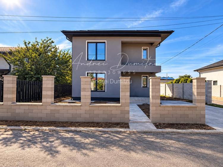 Casă individuală 4 camere, teren 360 mp, Str. Vrajitorului – Comuna Berceni