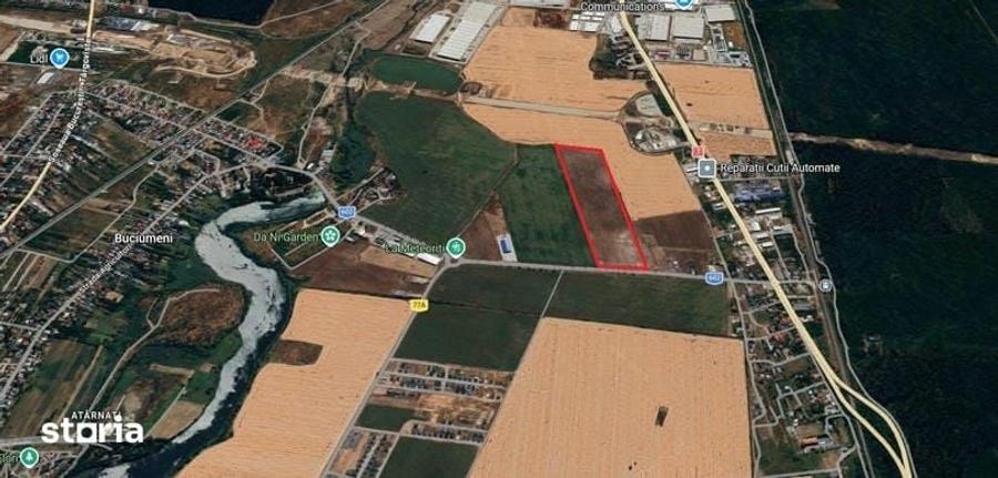BUFTEA TEREN 79,500 mp Strada Milano - 5