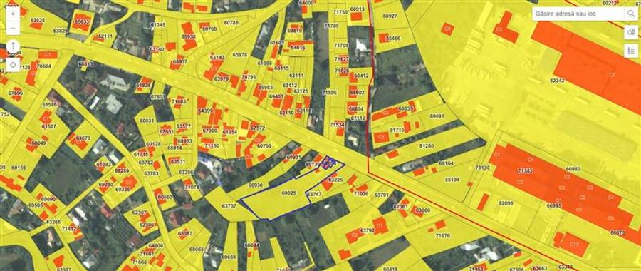 Teren Construcții intravilan de 3349 mp, în Calea Moinești