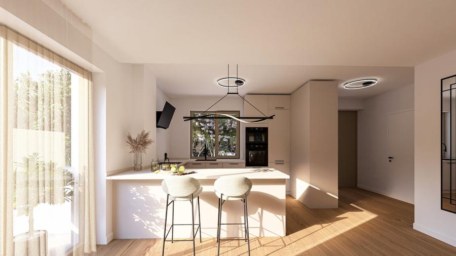 Penthouse cu 4 camere decomandat în Băneasa
