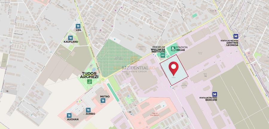 Teren Construcții intravilan de 50561 mp, în Berceni
