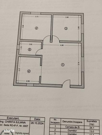 Casă cu 2 camere cu Teren 342 Mp în Ciorogârla