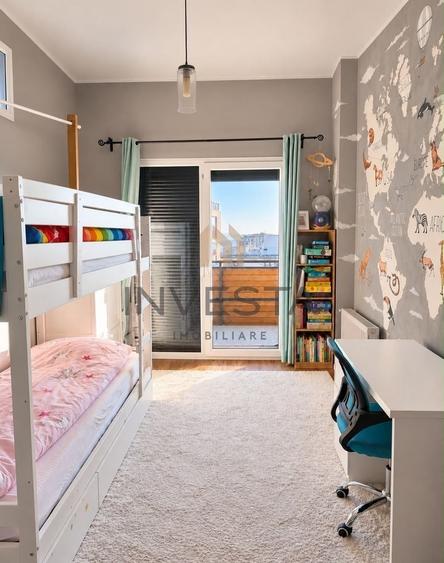 Apartament cu 3 camere semidecomandat, mobilat în Bună Ziua