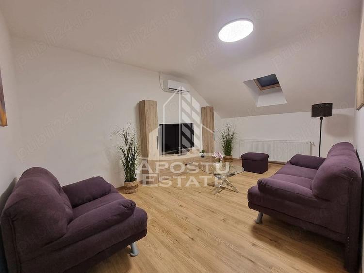 Apartament cu 2 camere decomandat, mobilat în Aradului