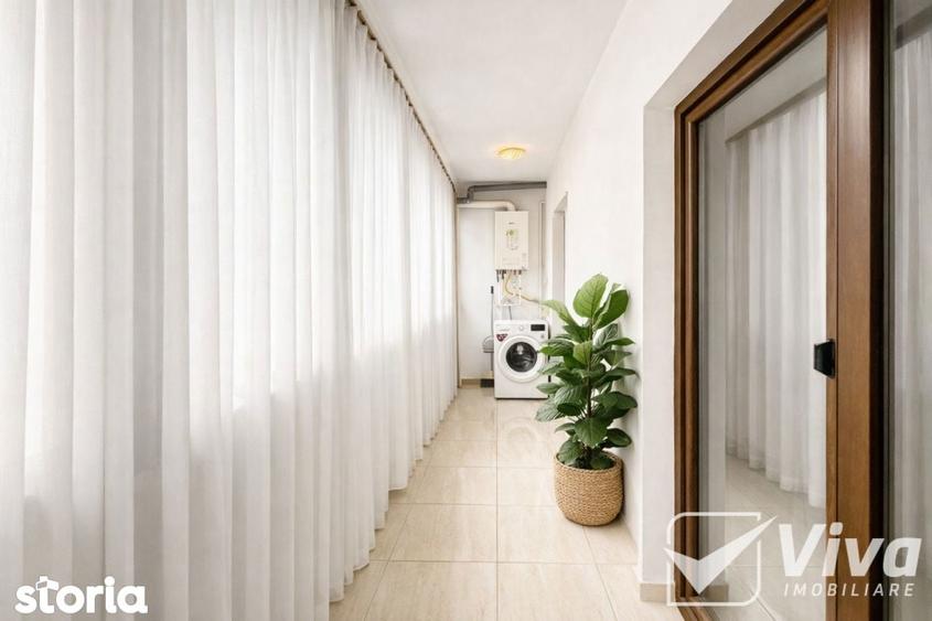 Apartament cu 3 camere semidecomandat în Central