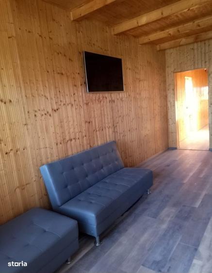 Casă cu 2 camere cu Teren 451 Mp în Cazasu