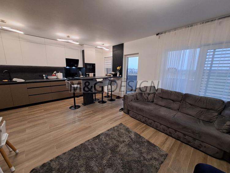 Apartament cu 3 camere decomandat, mobilat în Giarmata-Vii