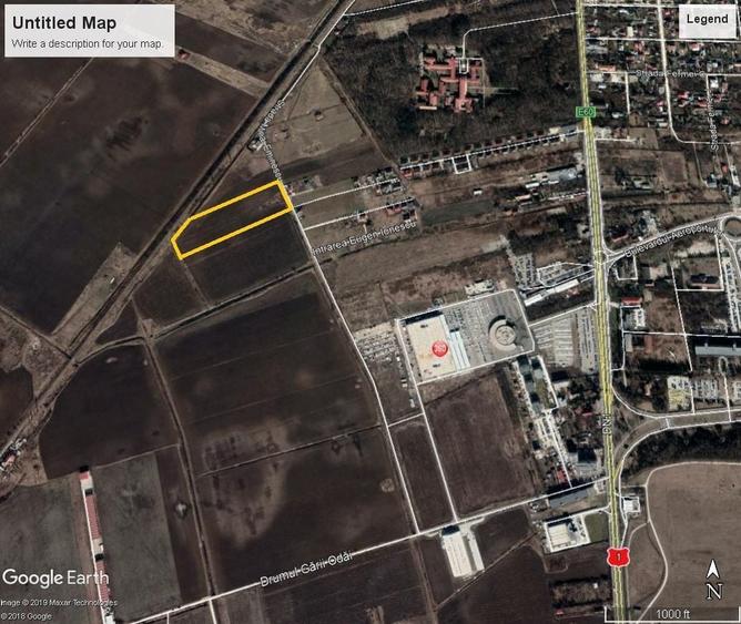 Teren Construcții intravilan de 19700 mp, în Nord