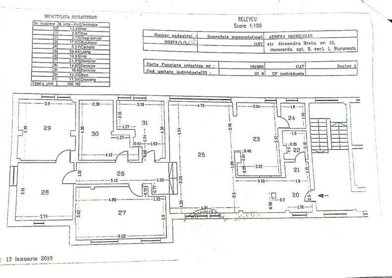 Apartament cu 4 camere decomandat în Sisești